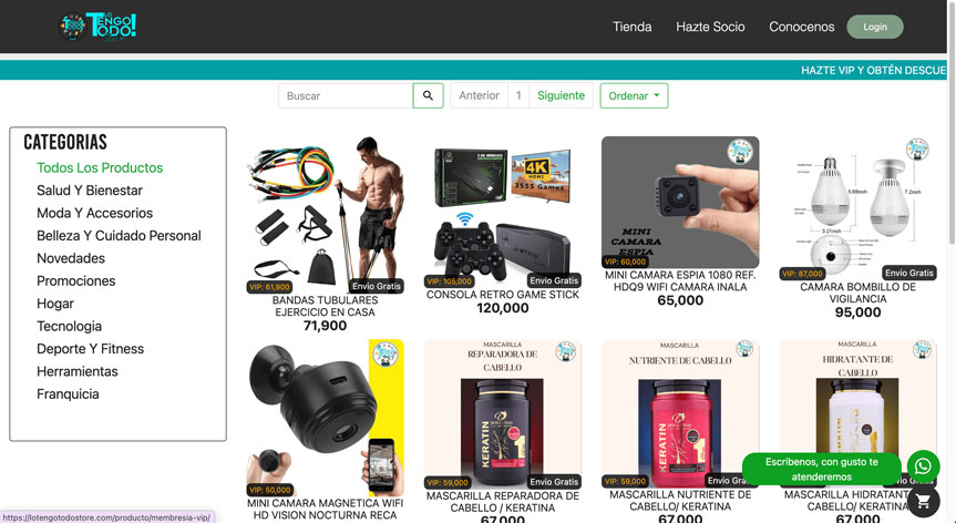Lo tengo todo store